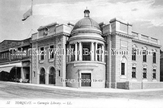 DE 3712 - Carnegie Library, Torquay, Devon
