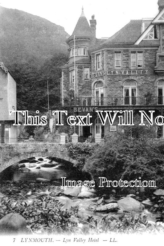 DE 3717 - Lyn Valley Hotel, Lynmouth, Devon