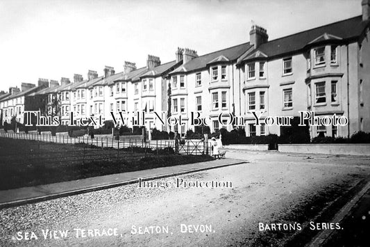 DE 3734 - Sea View Terrace, Seaton, Devon c1908