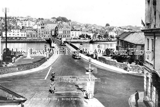 DE 3760 - The Bridge From Station, Bideford, Devon
