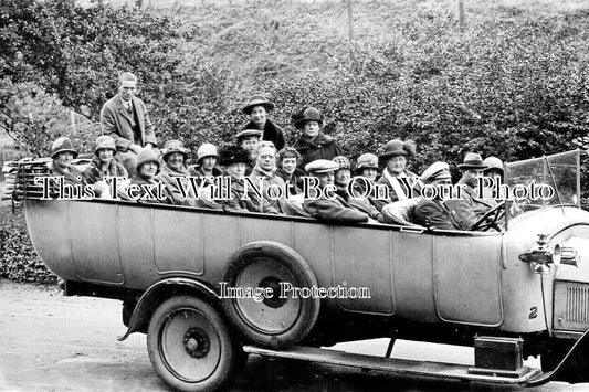 DE 3767 - Paignton To Exmouth Charabanc, Devon c1920