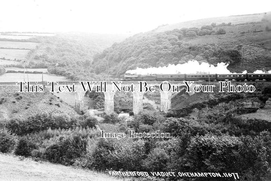 DE 3776 - Fartherford Viaduct, Okehampton, Devon
