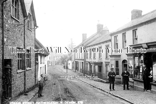 DE 3799 - Bridge Street, Hatherleigh, Devon c1904