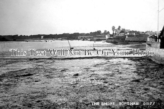 DE 3854 - The Shore, Topsham, Devon c1908