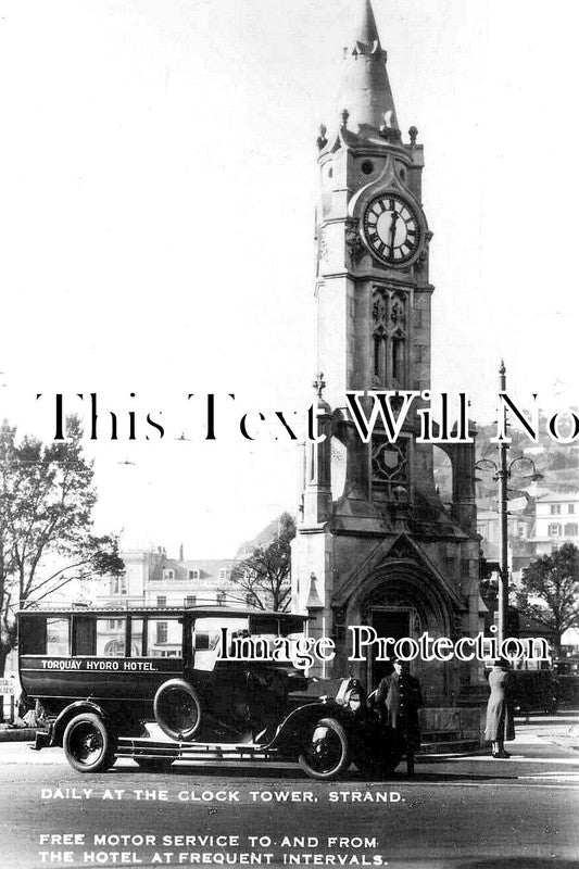 DE 3892 - The Clock Tower, Strand, Torquay, Devon