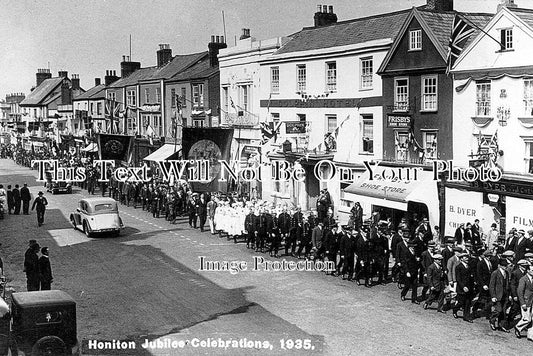 DE 3907 - Honiton Jubilee Celebrations, Devon 1935