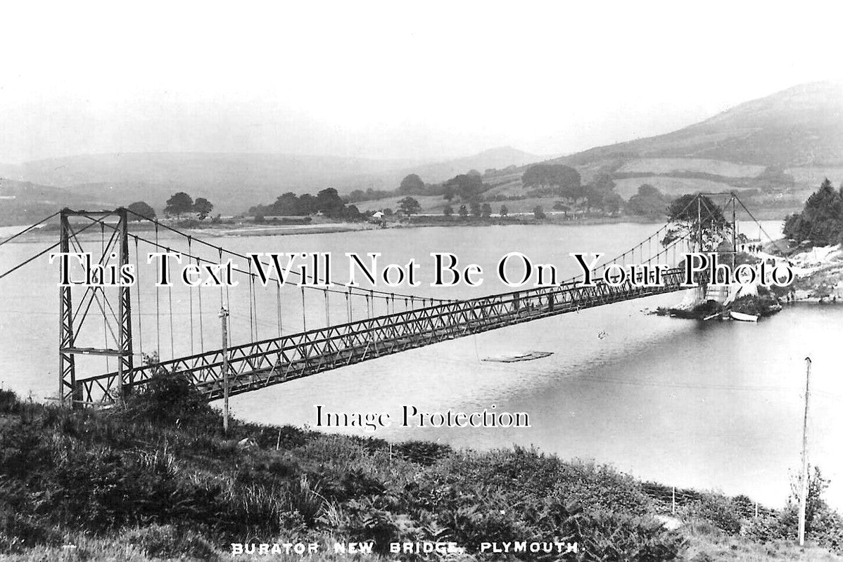 DE 3913 - The New Burator Bridge, Plymouth, Devon c1925