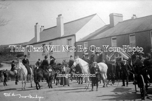 DE 392 - Dart Valley Hunt, Two Bridges, Devon c1906