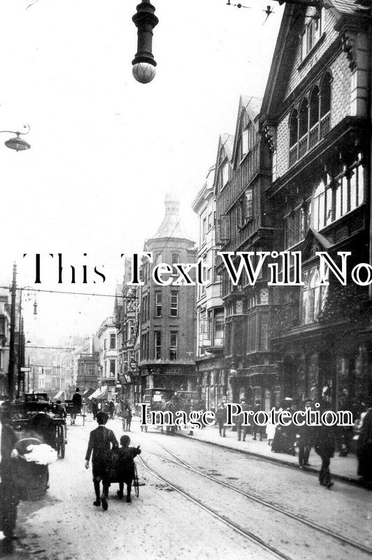 DE 3982 - High Street, Exeter, Devon c1910