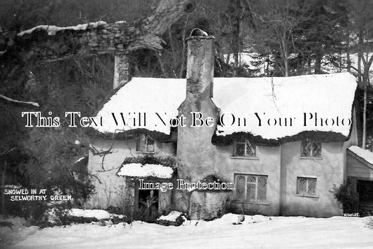 DE 3988 - Snowed In At Selworthy Green, Exmoor, Devon