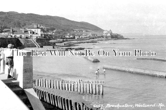 DE 3996 - Breakwaters, Westward Ho, Devon