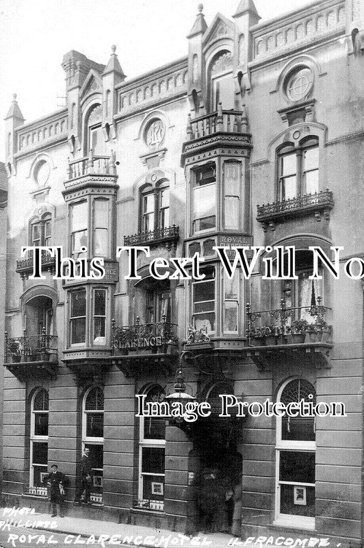 DE 4001 - Royal Clarence Hotel, Ilfracombe, Devon c1908