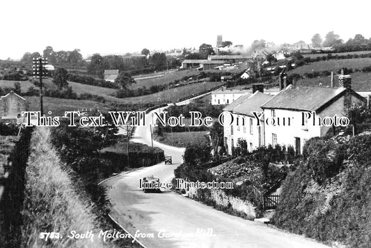 DE 4019 - South Molton From Gordon Hill, Devon