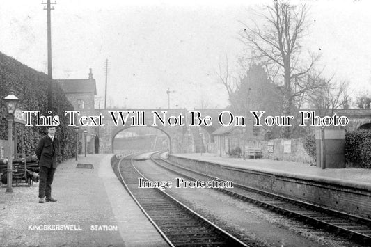 DE 405 - Kingskerswell Railway Station, Devon c1905