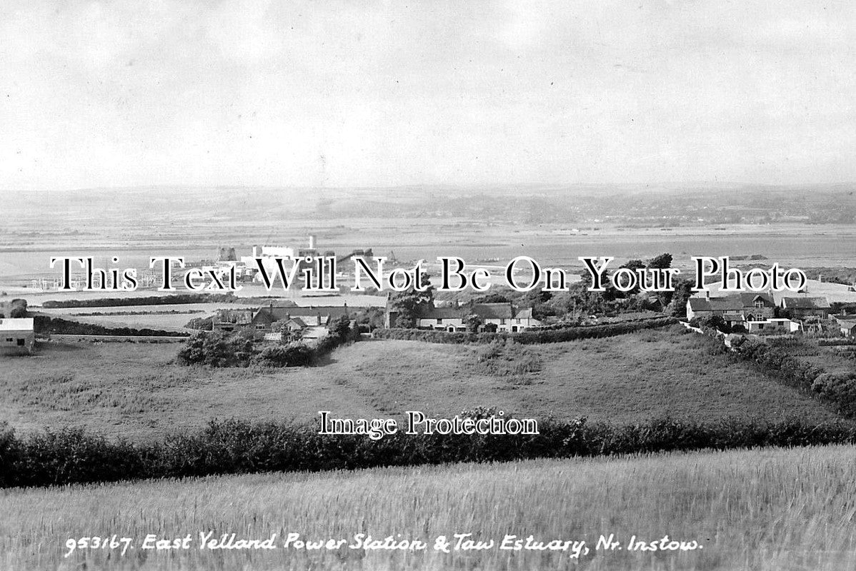 DE 4063 - East Yelland Power Station & Taw Estuary, Devon