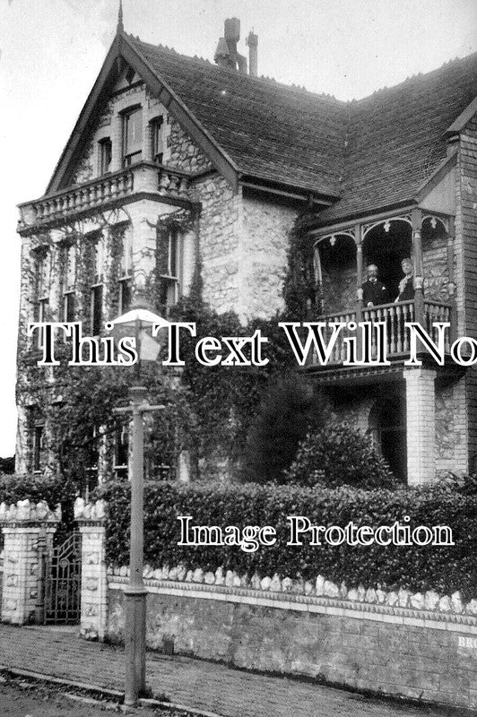 DE 4080 - Trelawne House, Brook Park Avenue, Ilfracombe, Devon c1906