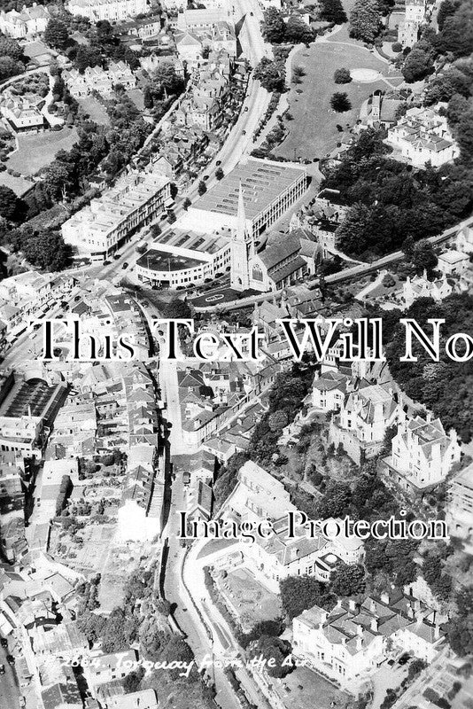 DE 4122 - Torquay From The Air, Devon c1961