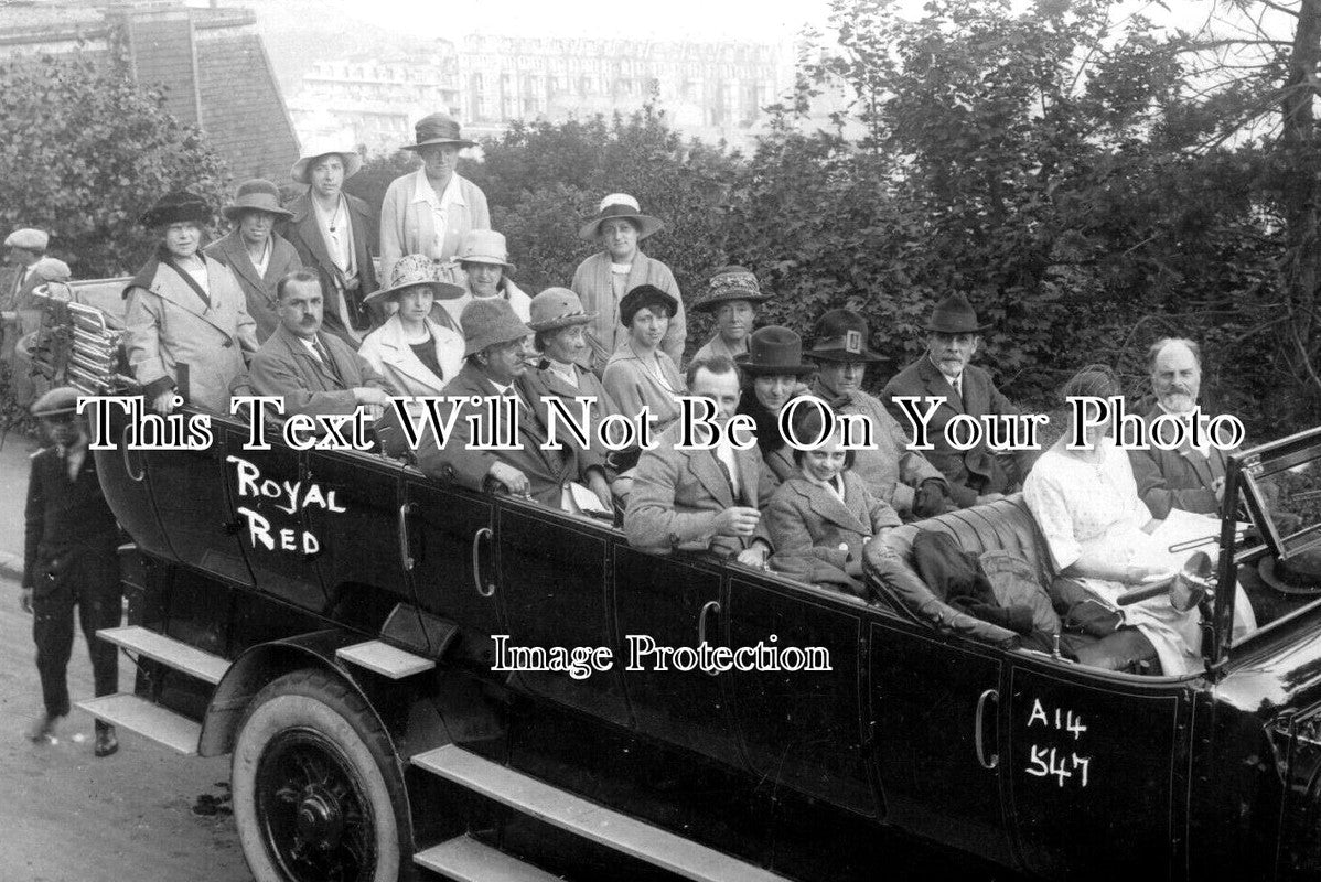 DE 4140 - Royal Red Charabanc, Ilfracombe, Devon