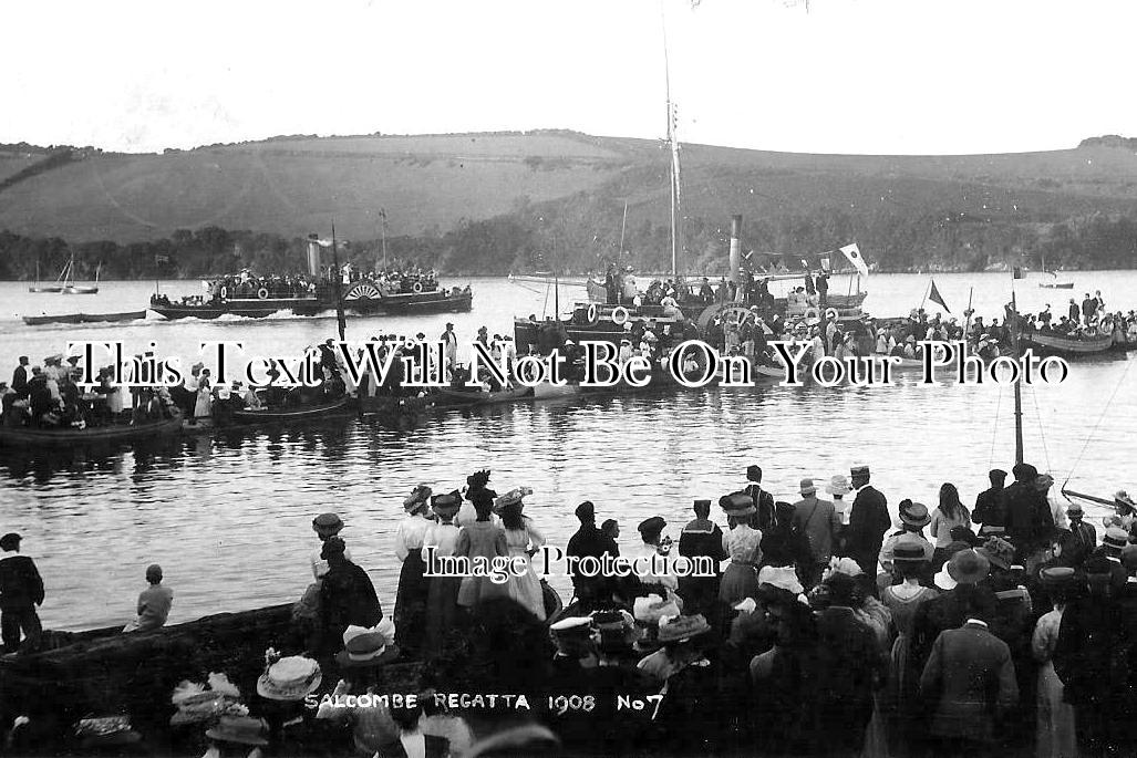 DE 4148 - Salcombe Regatta, Devon 1908