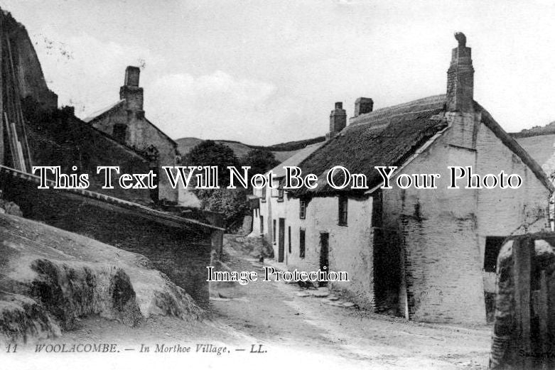 DE 415 - Morthoe Village, Woolacombe, Devon c1914