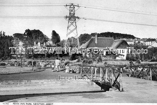 DE 4161 - Penn Inn Park, Newton Abbot, Devon c1954