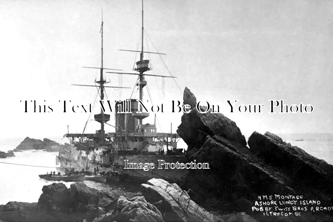 DE 4169 - HMS Montagu Shipwreck Off Lundy Island, Devon