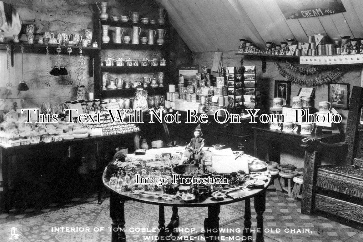DE 4182 - Tom Cobleys Shop, Widecombe In The Moor, Devon