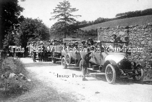DE 4188 - Staff Of Adlards Charabanc Outing, Plymouth, Devon c1913