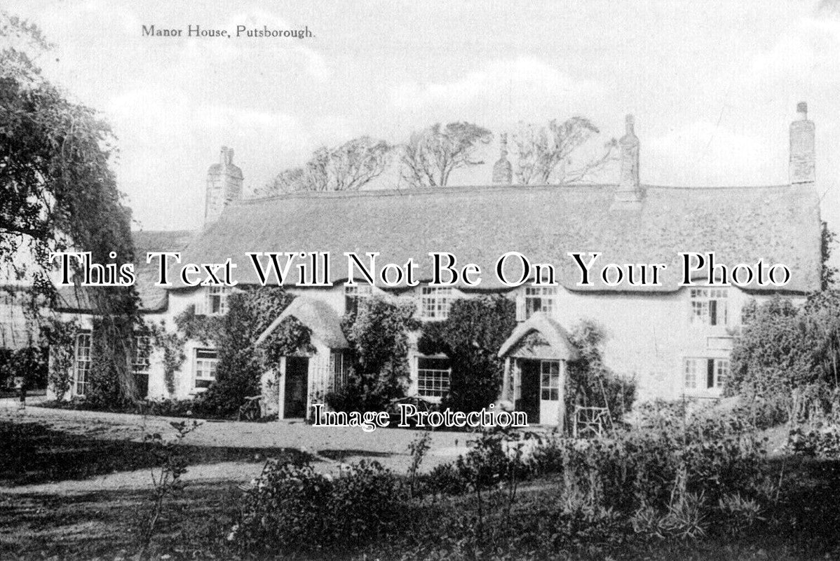 DE 4190 - Manor House, Putsborough, Devon c1906