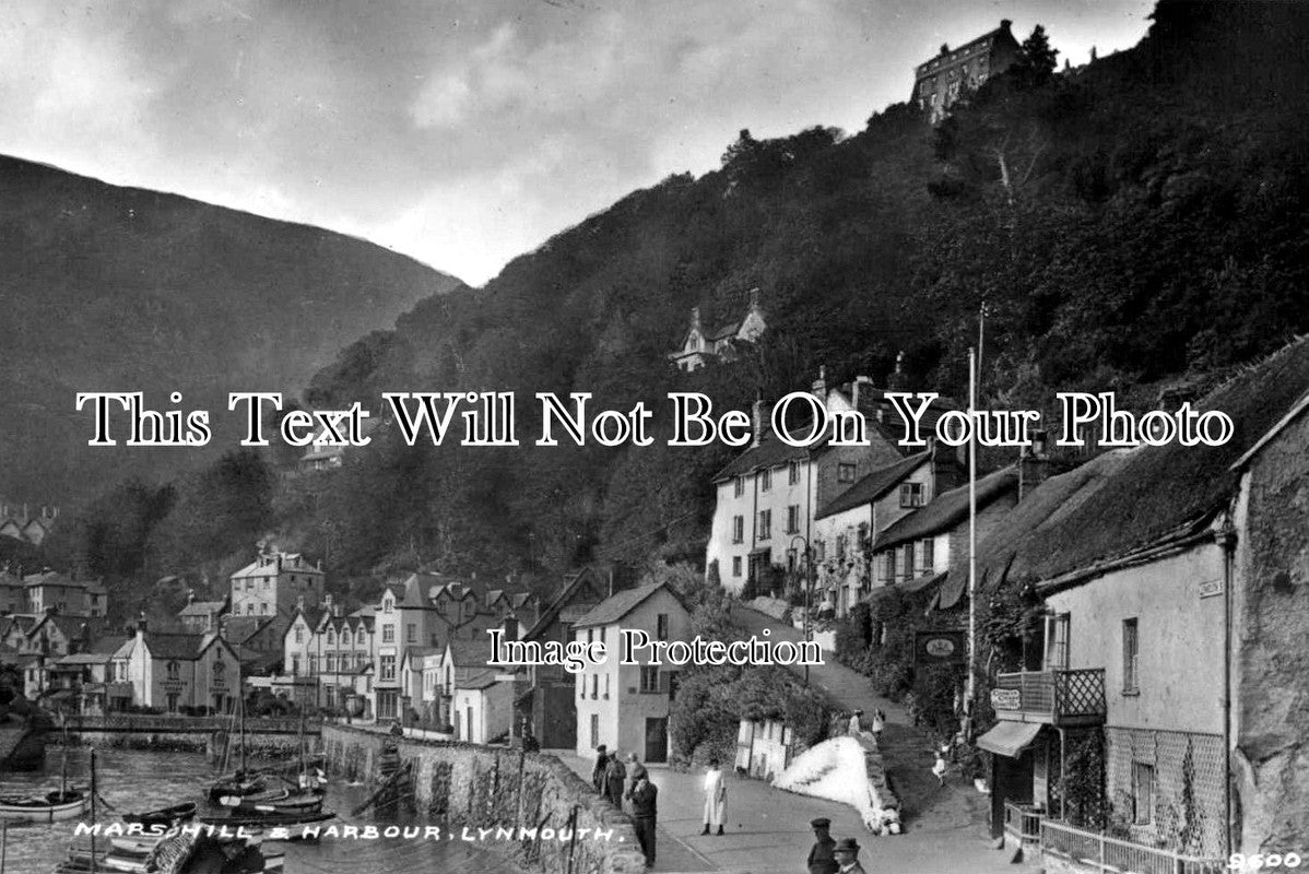 DE 4209 - Mars Hill & Harbour, Lynmouth, Devon