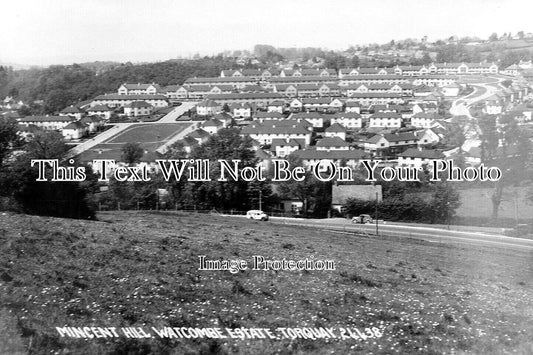 DE 4224 - Mincent Hill, Watcombe Estate, Torquay, Devon