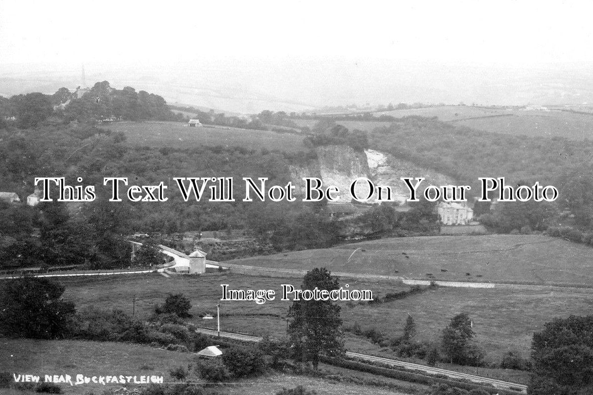 DE 4227 - View Near Buckfastleigh, Devon