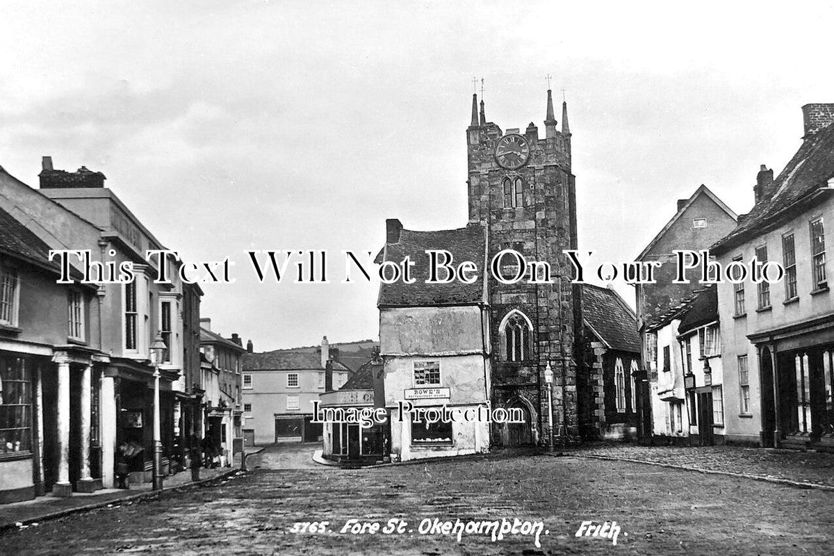 DE 4228 - Fore Street, Okehampton, Devon c1911