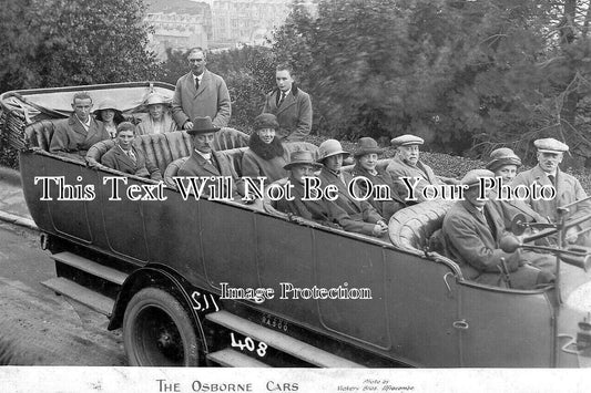 DE 4234 - The Osborne Cars Charabanc, Ilfracombe, Devon c1910