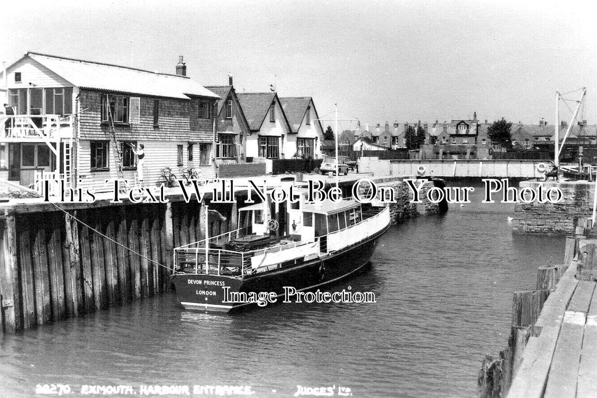 DE 4244 - Exmouth Harbour Entrance, Devon