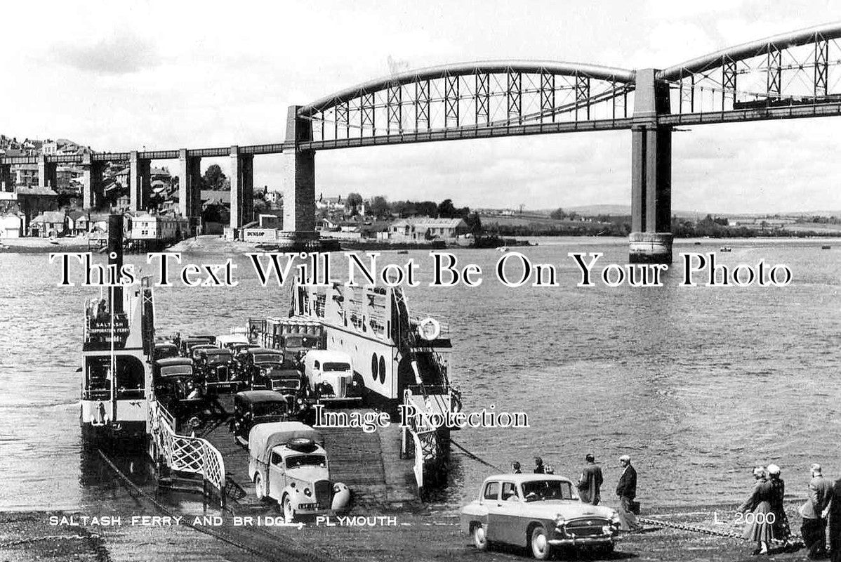 DE 4248 - Saltash Ferry & Bridge, Plymouth, Devon