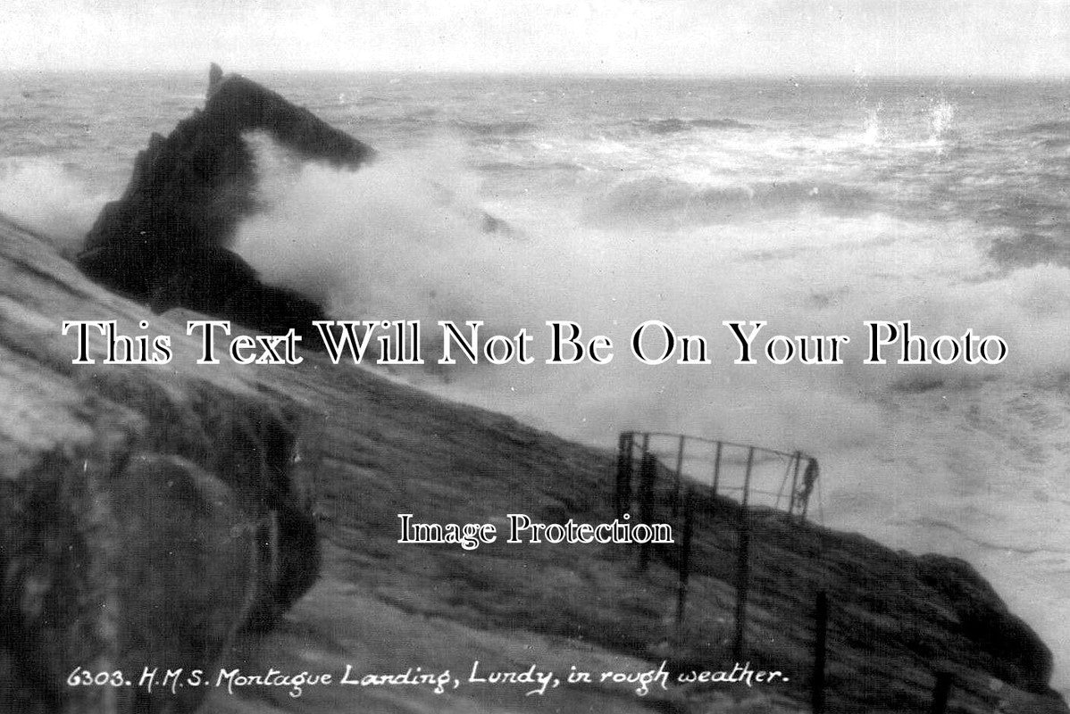 DE 4260 - HMS Montague Ashore At Lundy, Devon