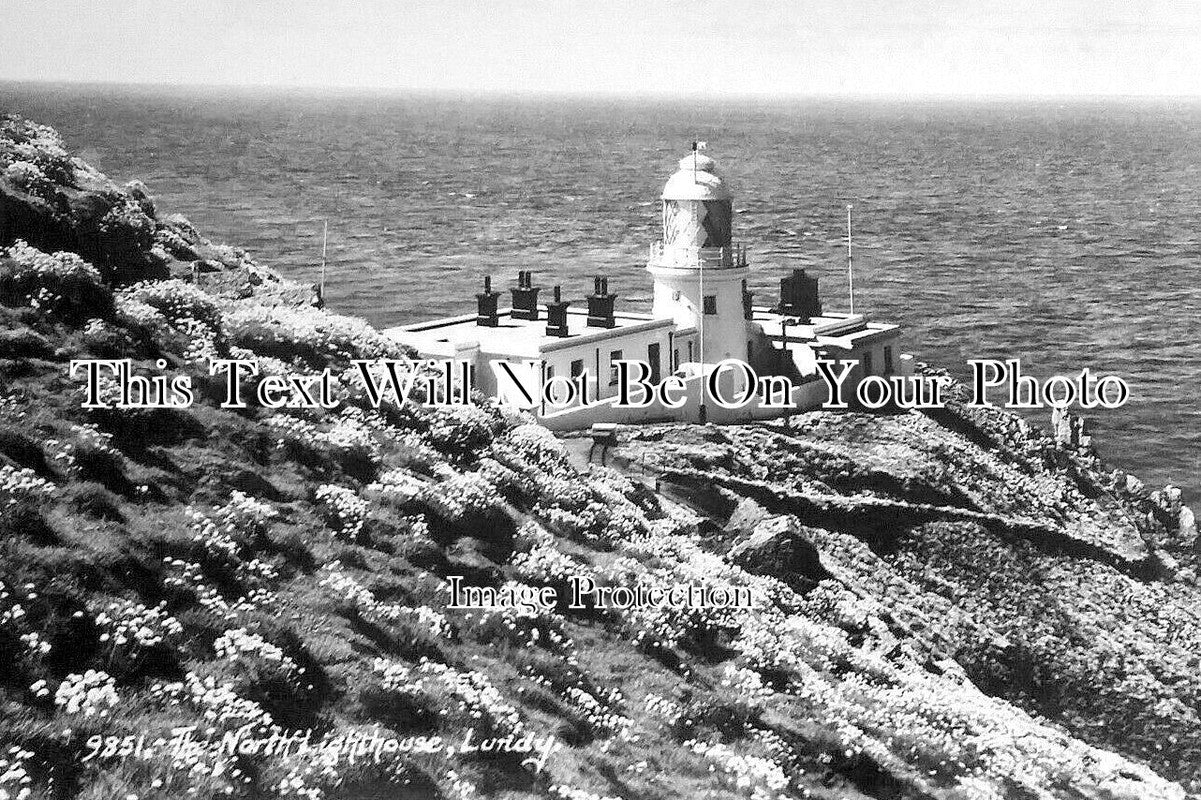 DE 4269 - The North Lighthouse, Lundy, Devon