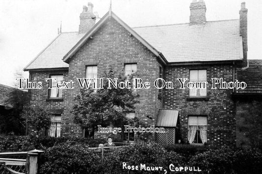DE 4270 - Rose Mount Cottage, Coppull, Devon c1905