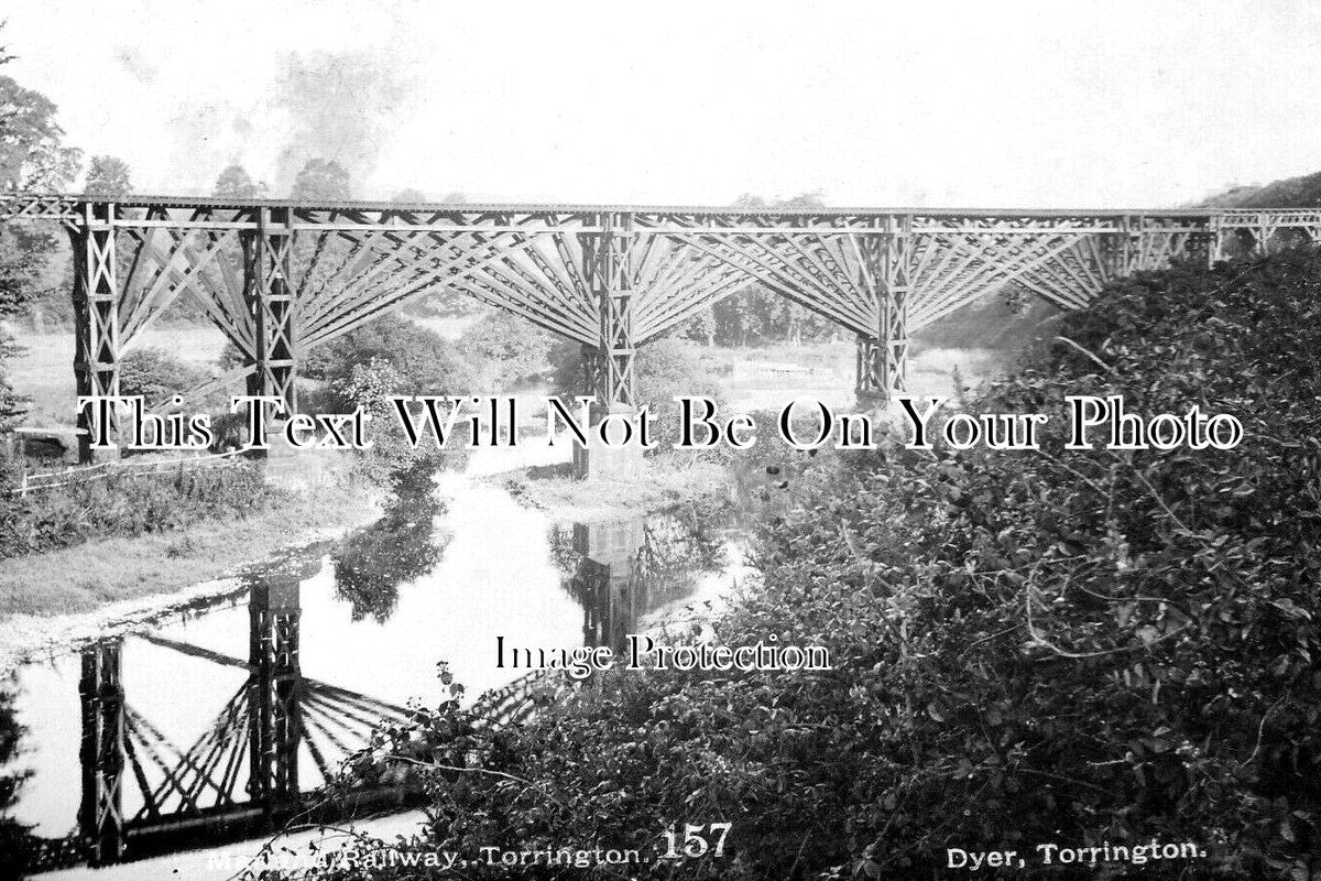 DE 4279 - Railway Viaduct Bridge, Torrington, Devon