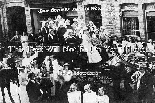 DE 4363 - Sun Bonnet Trip To Woolacombe, Devon 1906