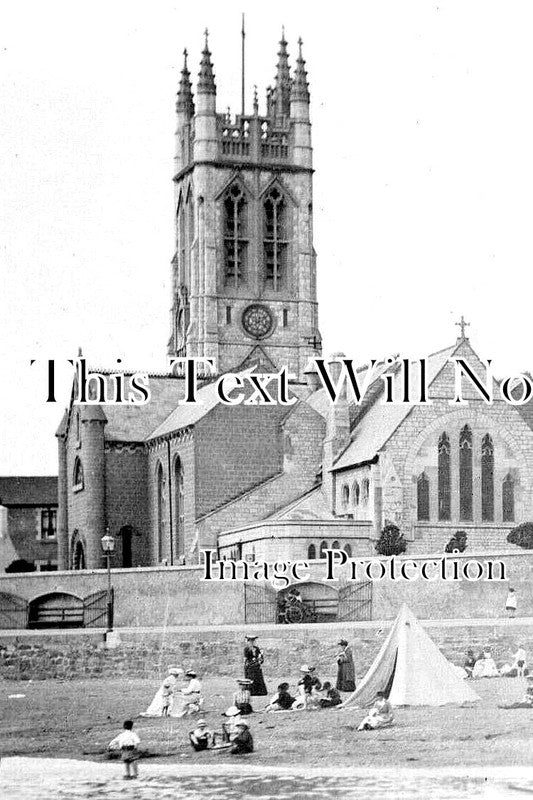 DE 4393 - St Michaels Church, Teignmouth, Devon c1919