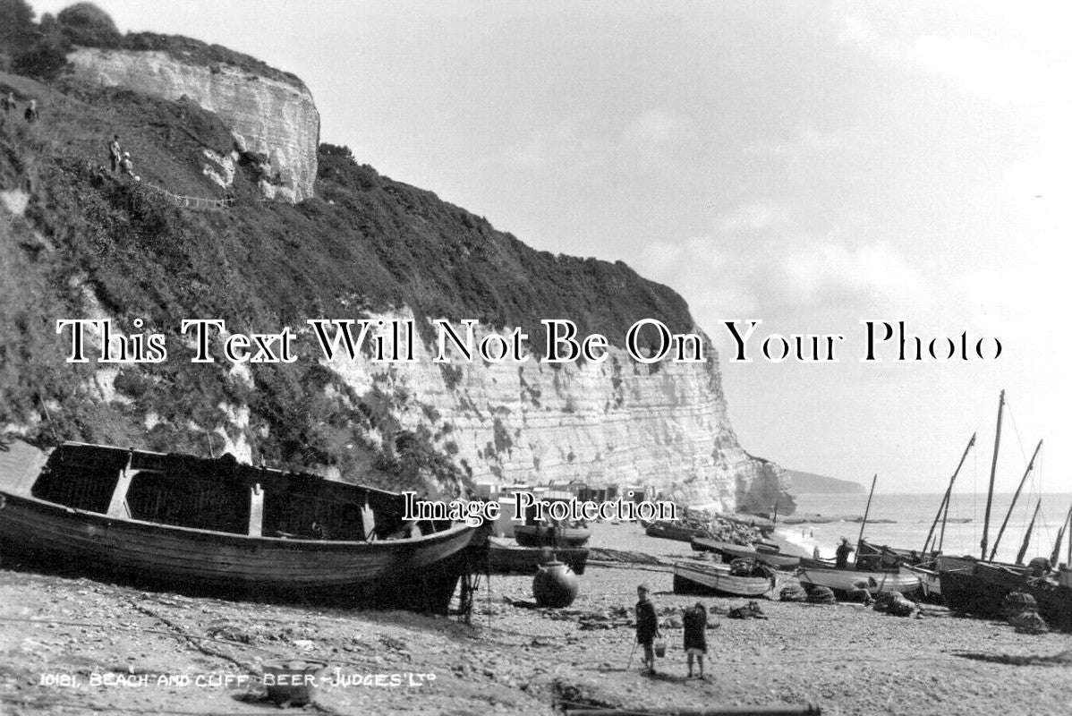 DE 4407 - Beach & Cliff, Beer, Devon – JB Archive