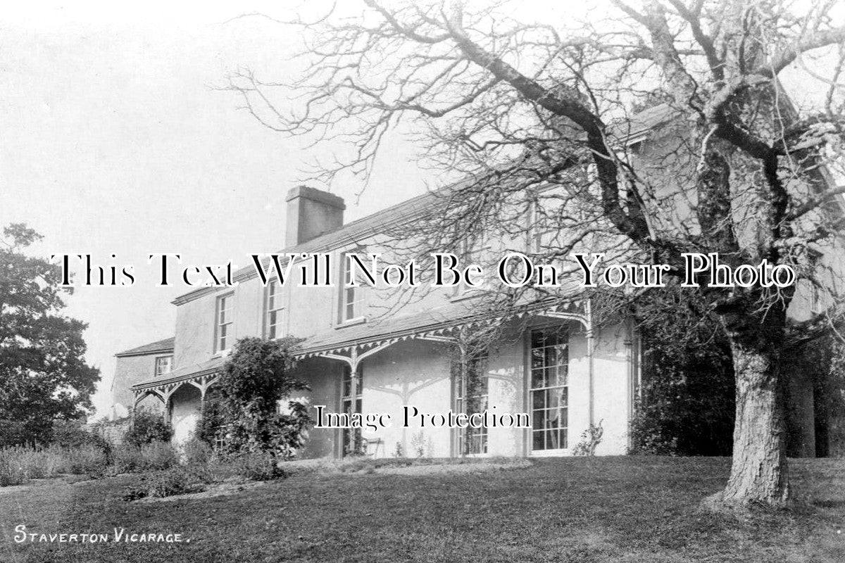 DE 443 - Staverton Vicarage, Devon c1918