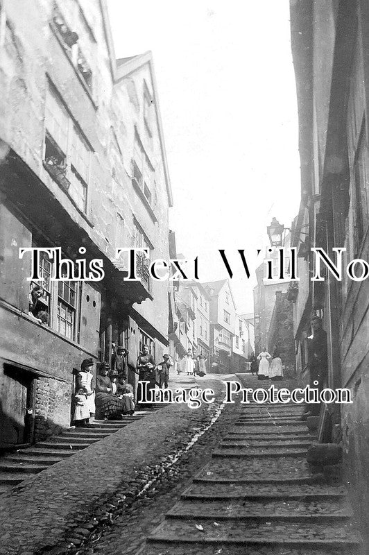 DE 4439 - Stepcote Hill, Exeter, Devon c1925