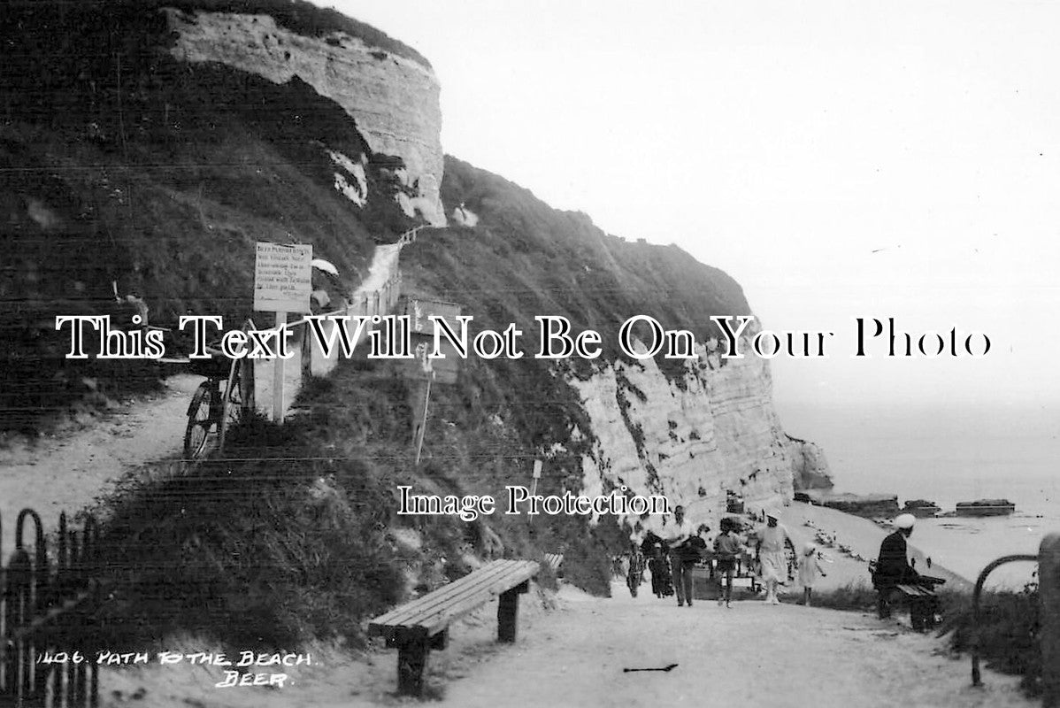 DE 4454 - Path To The Beach, Beer, Devon