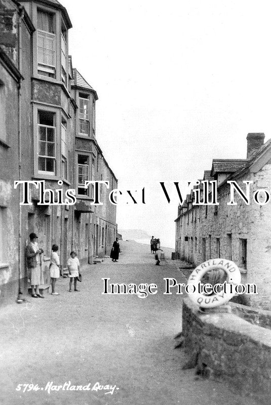 DE 4457 - Hartland Quay Near Clovelly, Devon