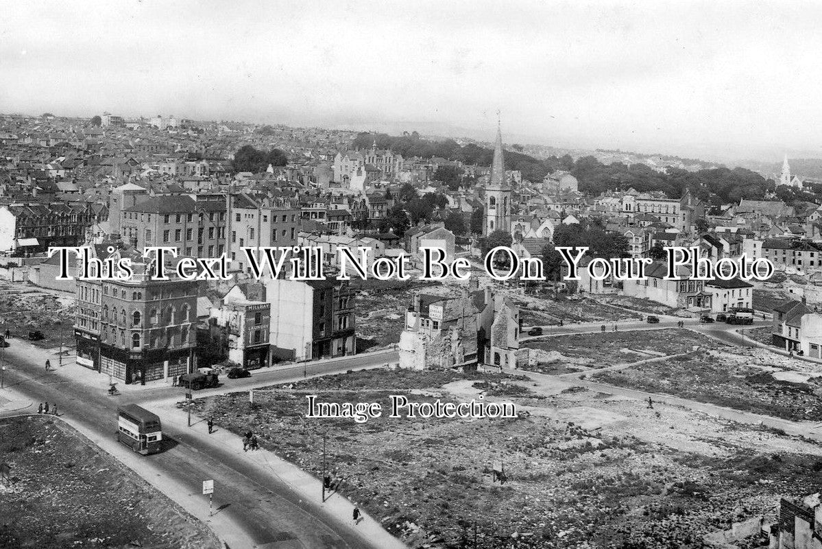 DE 447 - The Blitzed Centre, Plymouth, Devon
