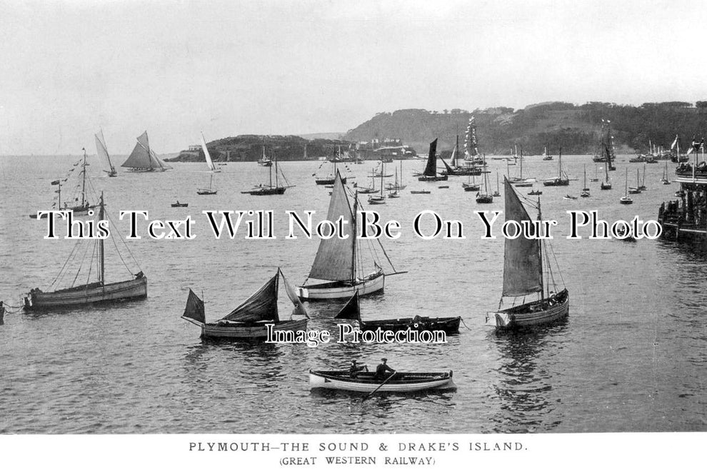 DE 4476 - The Sound & Drakes Island, Plymouth, Devon – JB Archive