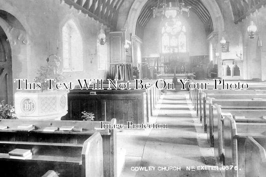 DE 4507 - Cowley Church Near Exeter, Devon c1907